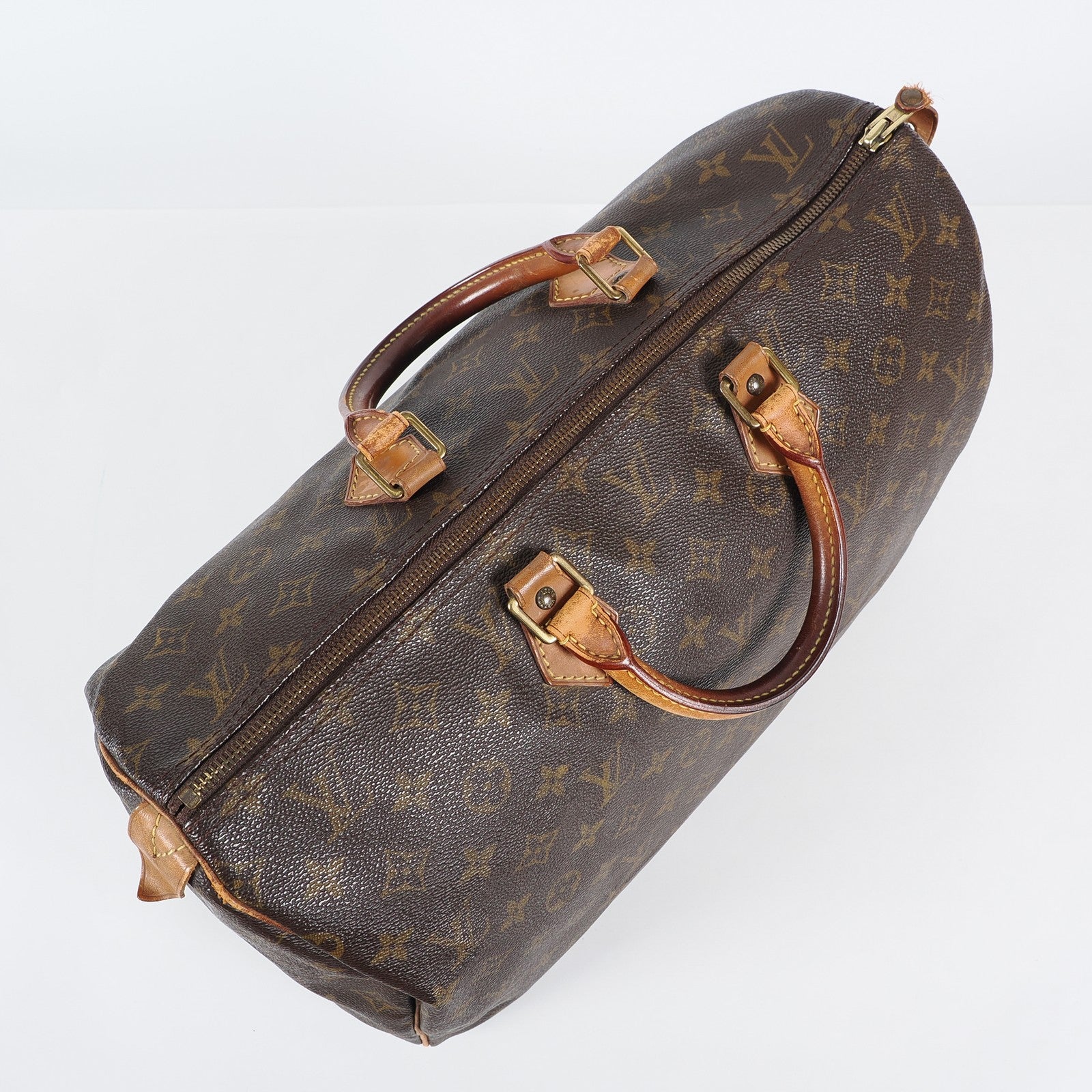 Authentic Louis Vuitton Monogram Speedy 40 Hand Boston Bag M41522 04A345090807