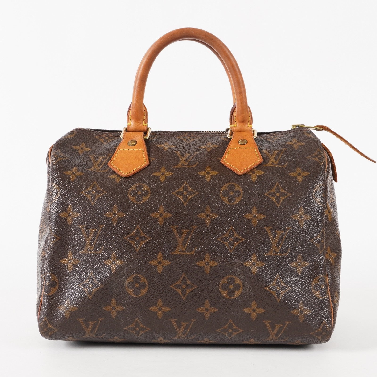 Authentic Louis Vuitton Monogram Speedy 25 M41528 Handbag vintage 03E117810011
