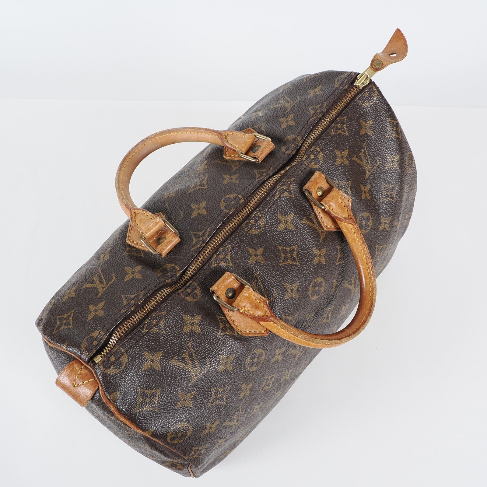 Authentic Louis Vuitton Monogram Speedy 35 M41524 Handbag vintage 04A295948807