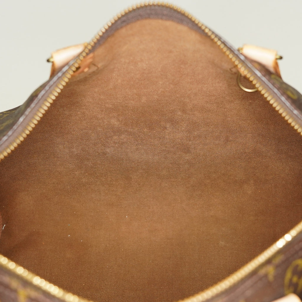 Authentic Louis Vuitton Monogram Speedy 30  Handbag M41526 vintage 05E284730029