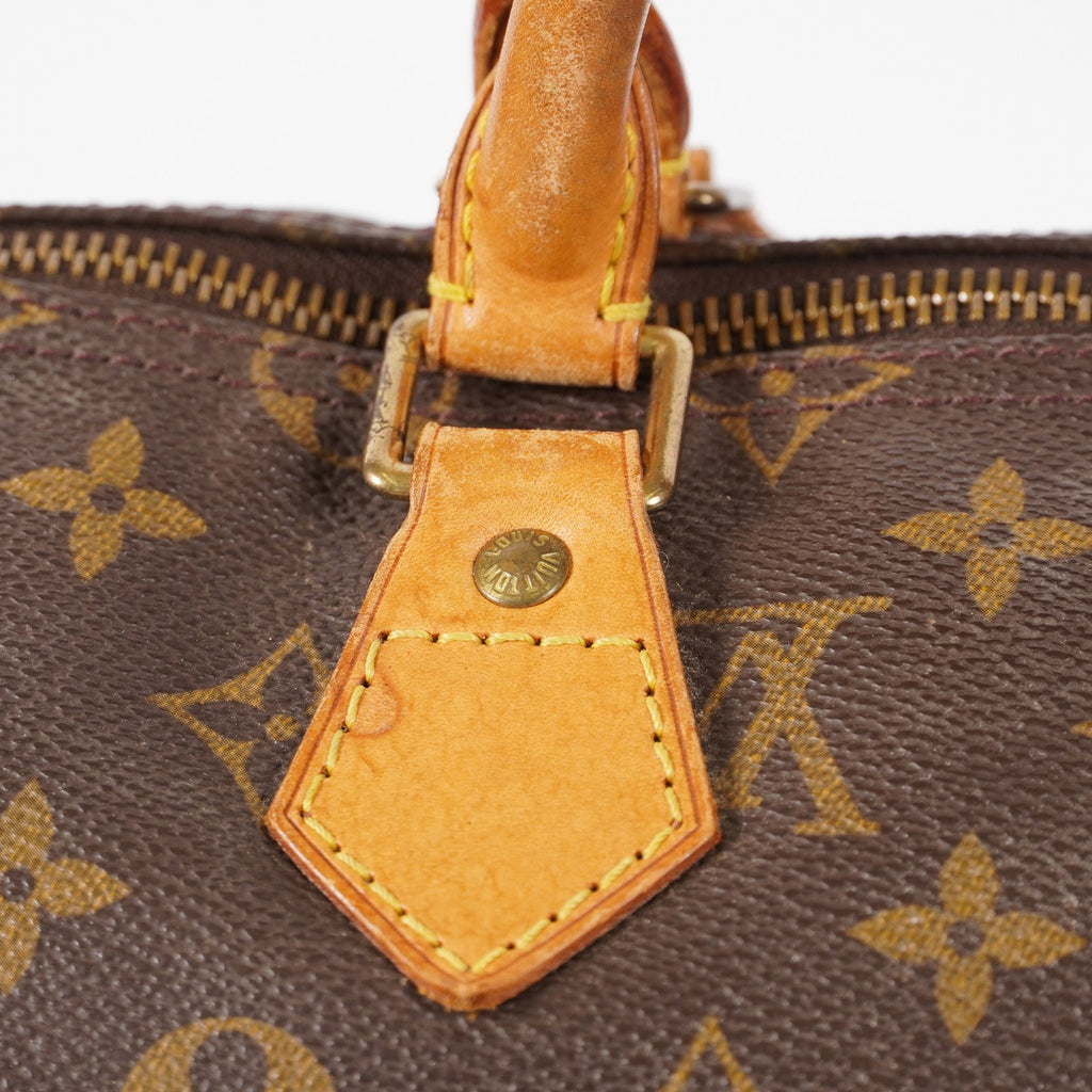 Authentic Louis Vuitton Monogram Speedy 35 M41524 Handbag 02A186463611