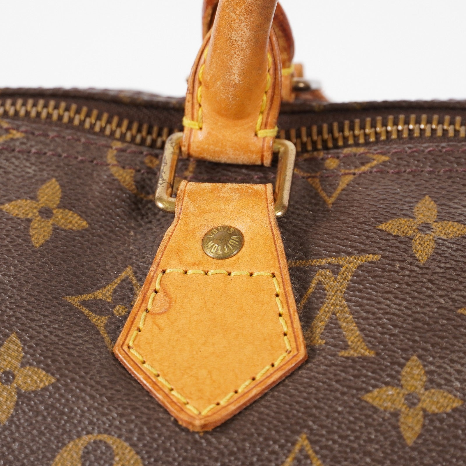 Authentic Louis Vuitton Monogram Speedy 35 M41524 Handbag 02A186463611