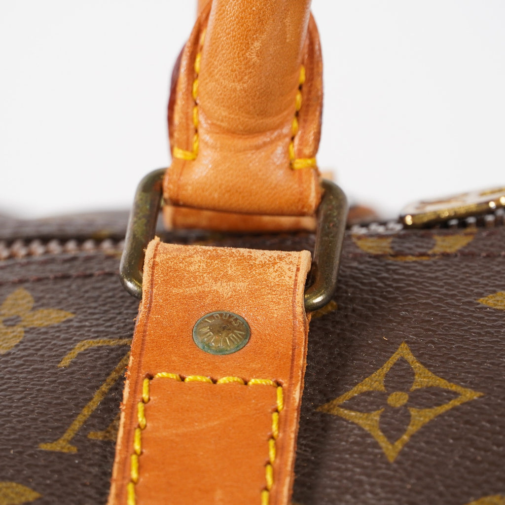 Authentic Louis Vuitton Monogram Keepall 55 Travel Bag M41424 02A194232811