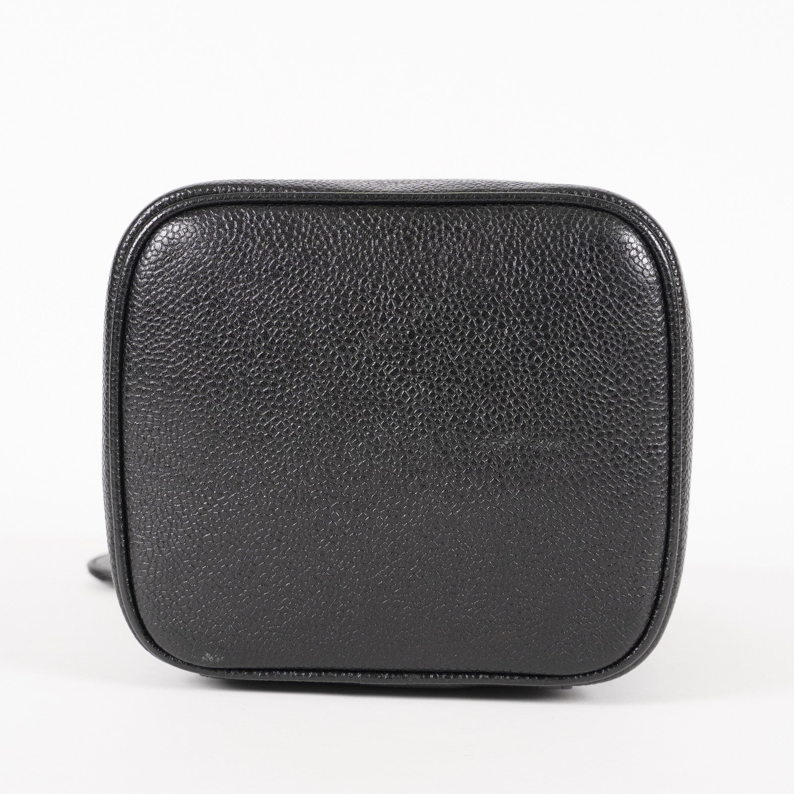 Chanel Vanity Cosmetic Case Black Caviar Leather Bag 05E597040016