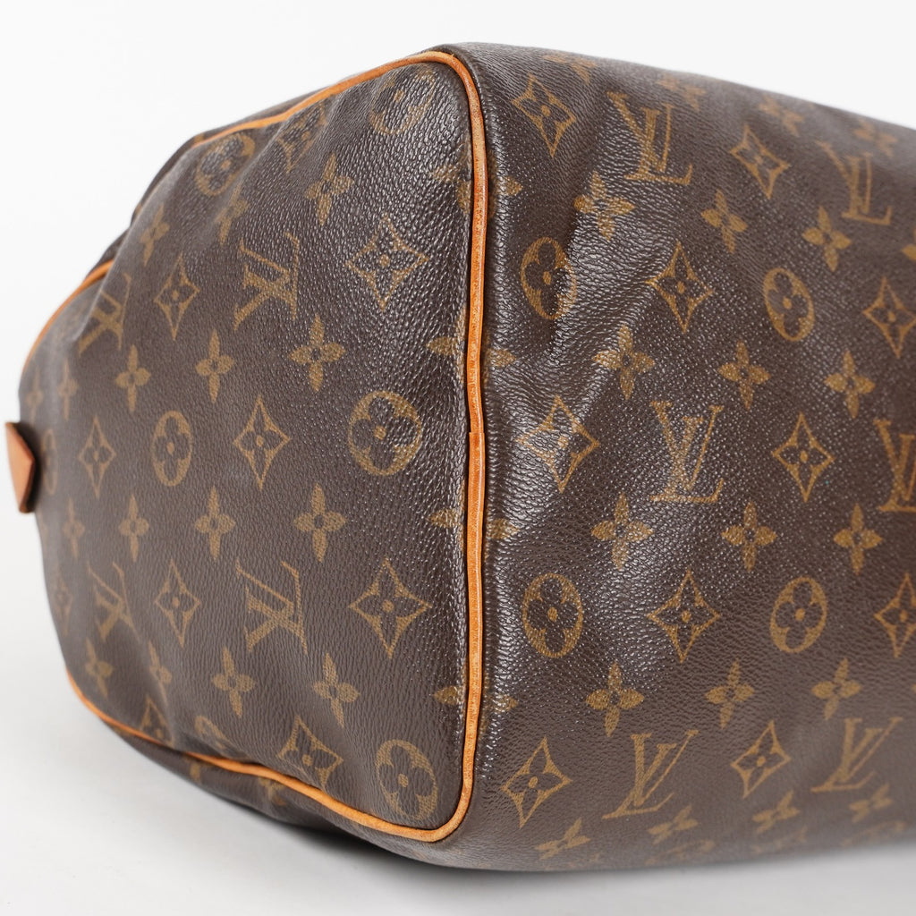 Authentic Louis Vuitton Monogram Speedy 35 M41524 Handbag 03A096063206