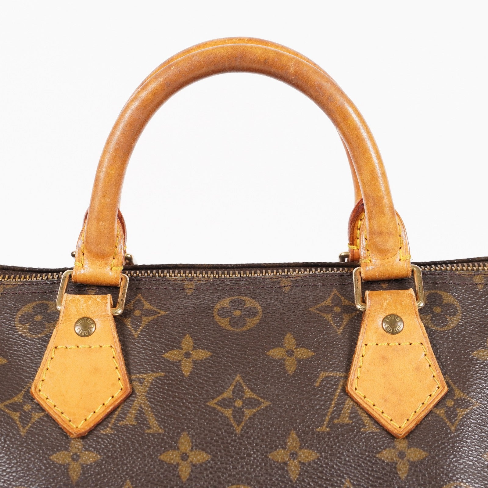 Authentic Louis Vuitton Monogram Speedy 30  Handbag M41526 vintage 05E446380016