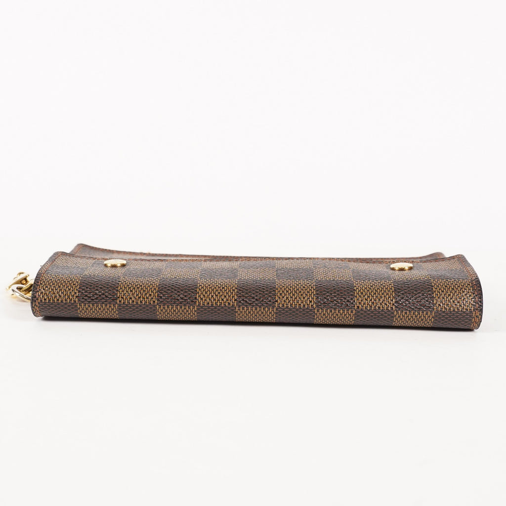 LOUIS VUITTON Portefeuille  Bifold purse N60002 Damier Ebene 03T052800009