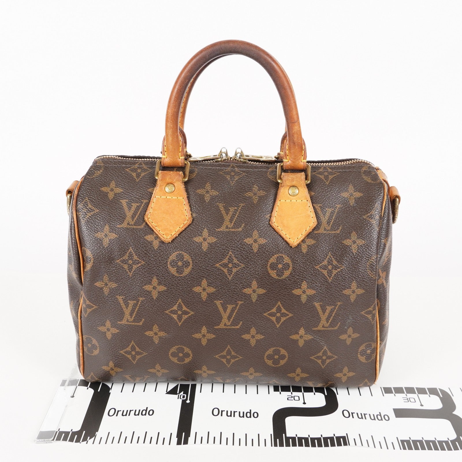 Authentic Louis Vuitton Monogram Speedy 25 M41113 Boston Bag 05E245940029