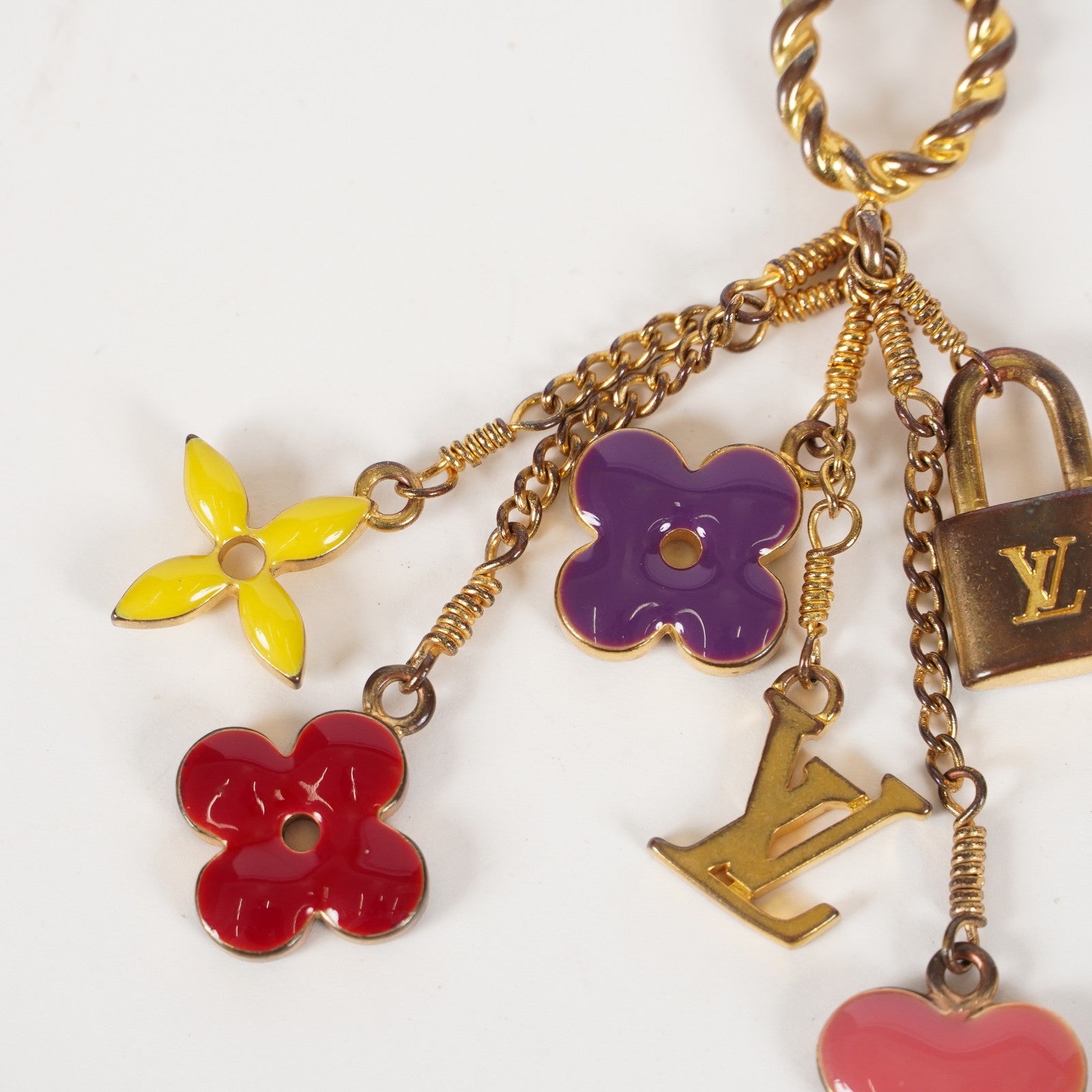 LOUIS VUITTON Pendant Sweet Monogram Necklace M65391 05E191760029