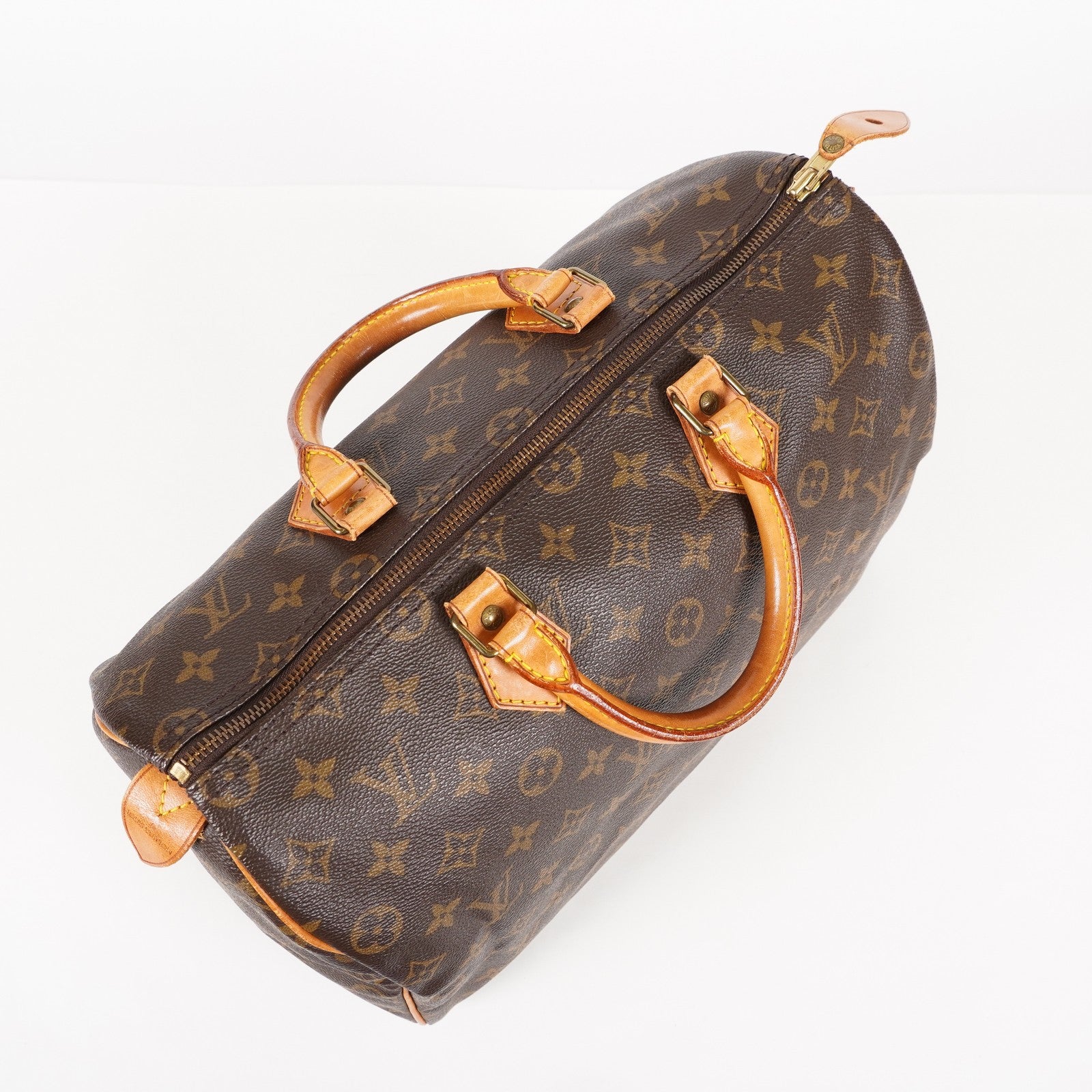 Authentic Louis Vuitton Monogram Speedy 35 M41524 Handbag used 06E566520803