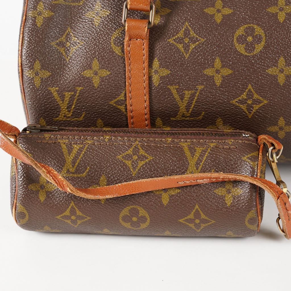 Louis Vuitton LV Hand bag Monogram Papillon 30 M51385 vintage 01E145280027