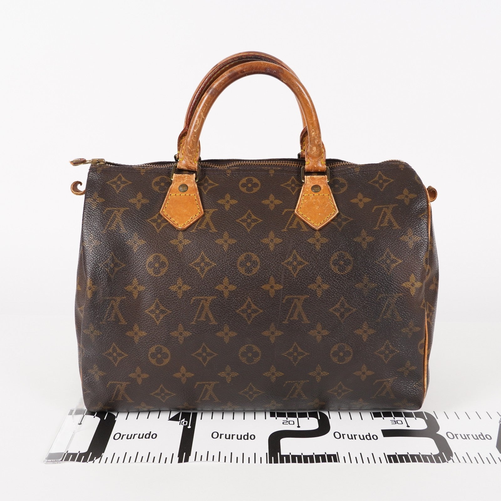 Authentic Louis Vuitton Monogram Speedy 30  Handbag M41526 vintage 05E134180016