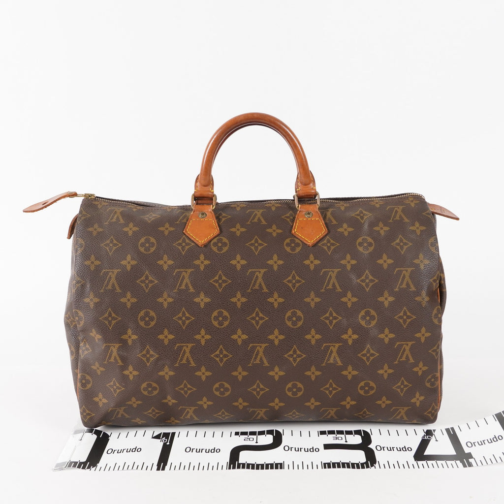 Authentic Louis Vuitton Monogram Speedy 40 Hand Boston Bag M41522 02E325280018
