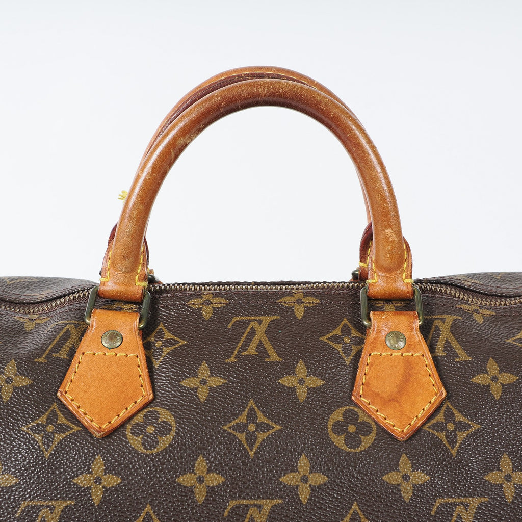 Authentic Louis Vuitton Monogram Speedy 40 Hand Boston Bag M41522 03A435834427