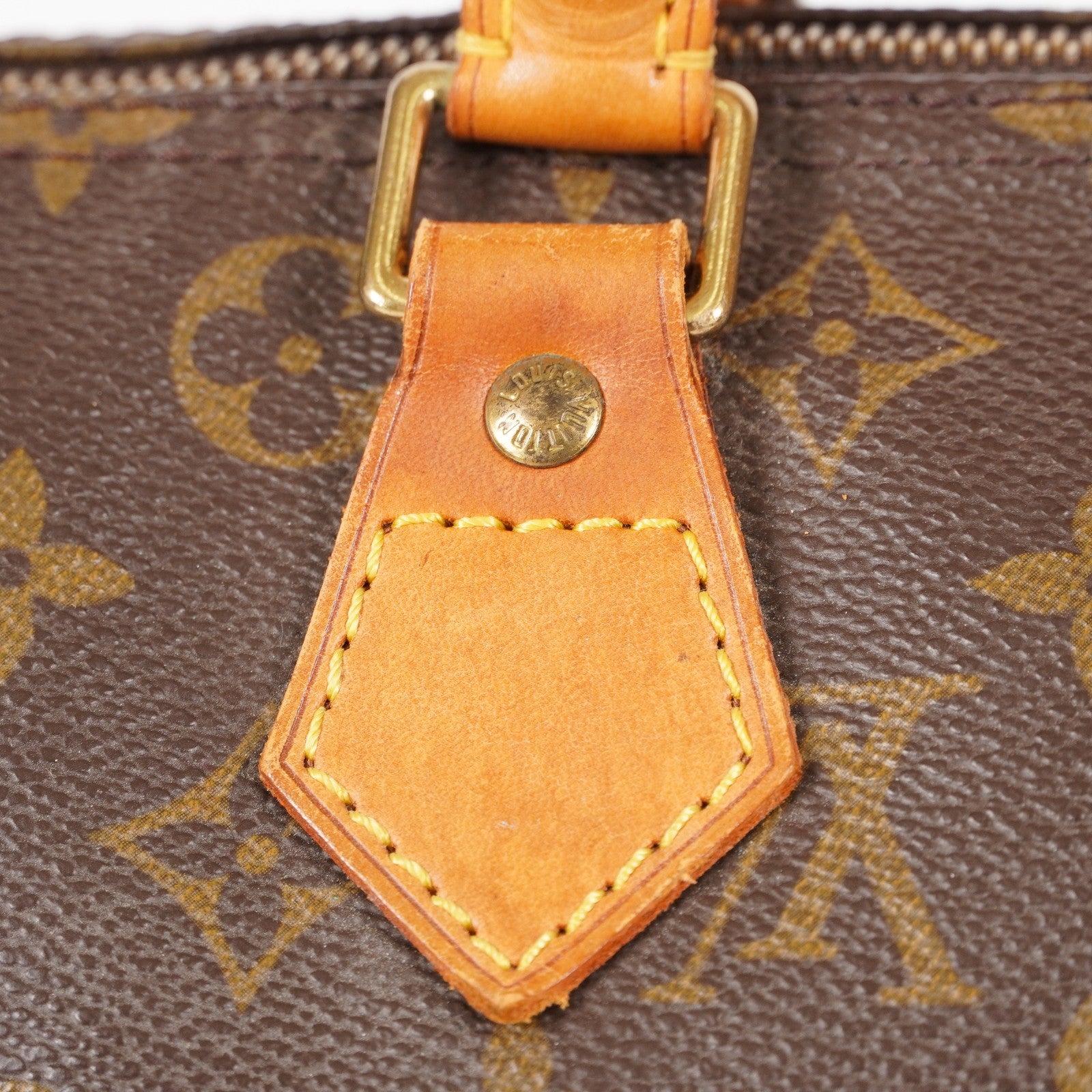 Authentic Louis Vuitton Monogram Speedy 30  Handbag M41526 vintage 05E236237029