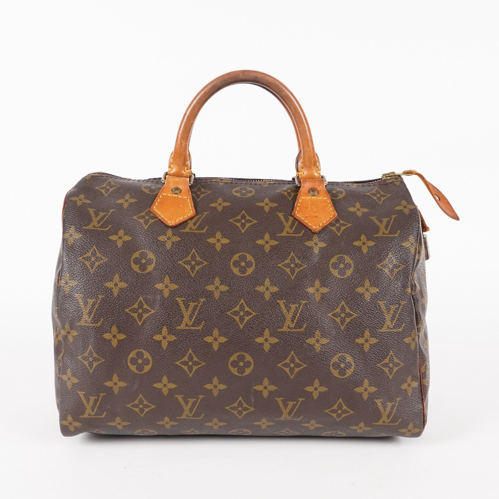 Authentic Louis Vuitton Monogram Speedy 30  Handbag M41526 vintage 05E076050013