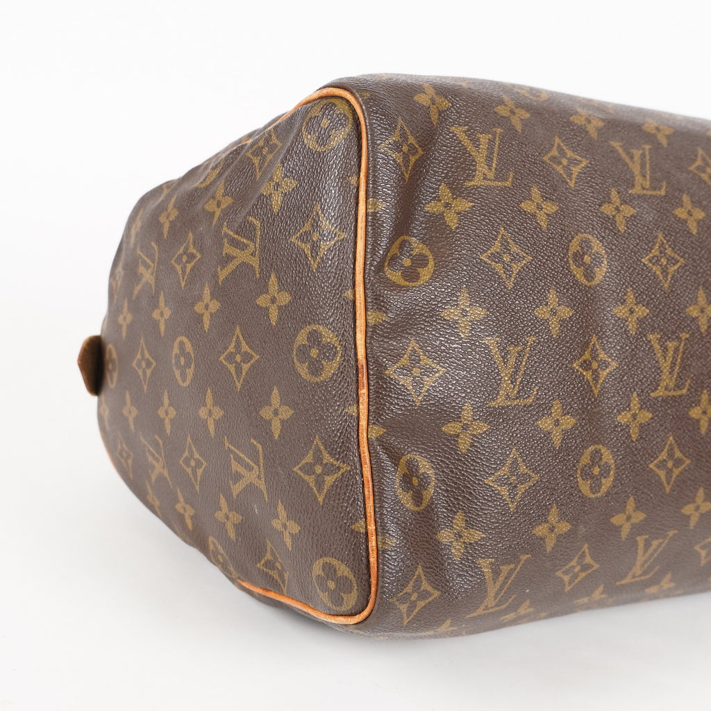 Authentic Louis Vuitton Monogram Speedy 35 M41524 Handbag used 05E256006029