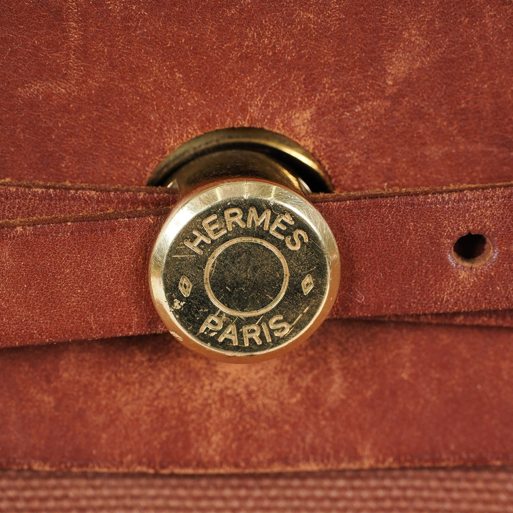 Hermes Herbag 39 Canvas Leather Handbag 04A114400006