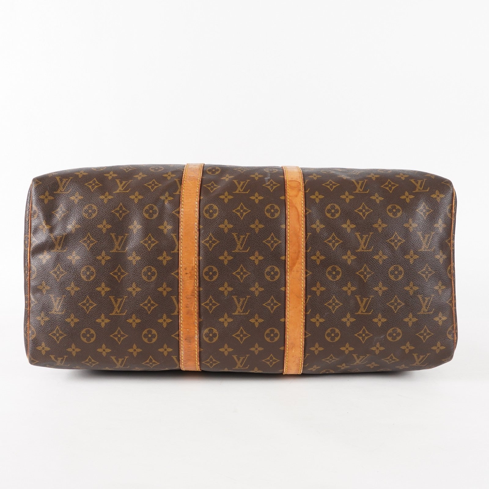 Authentic Louis Vuitton Monogram Keepall 55 Travel Bag M41424 02A214004011