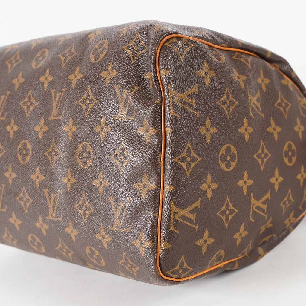 Authentic Louis Vuitton Monogram Speedy 30 M41526 Handbag vintage 03E508030011