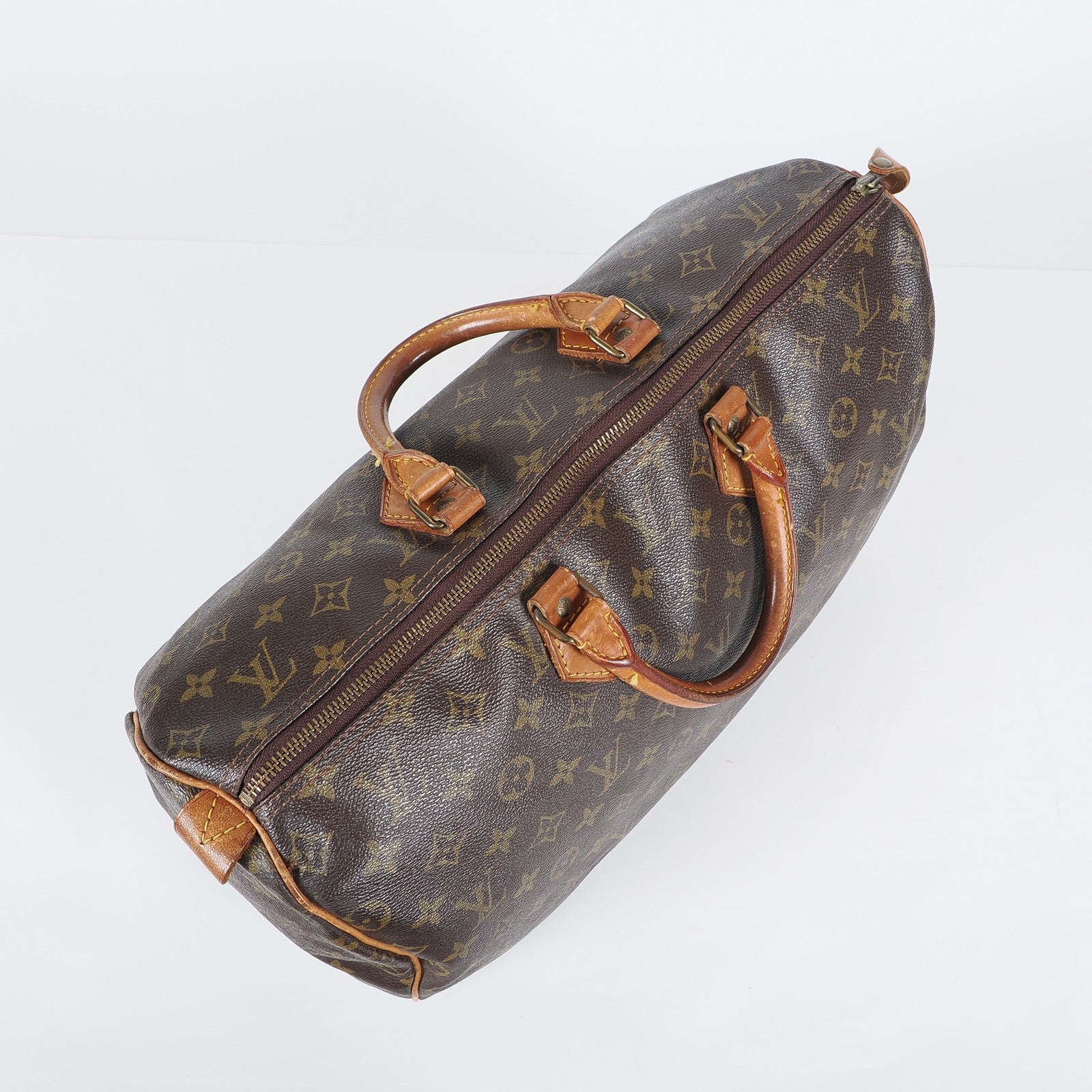 Authentic Louis Vuitton Monogram Speedy 40 Hand Boston Bag M41522 04A344576024