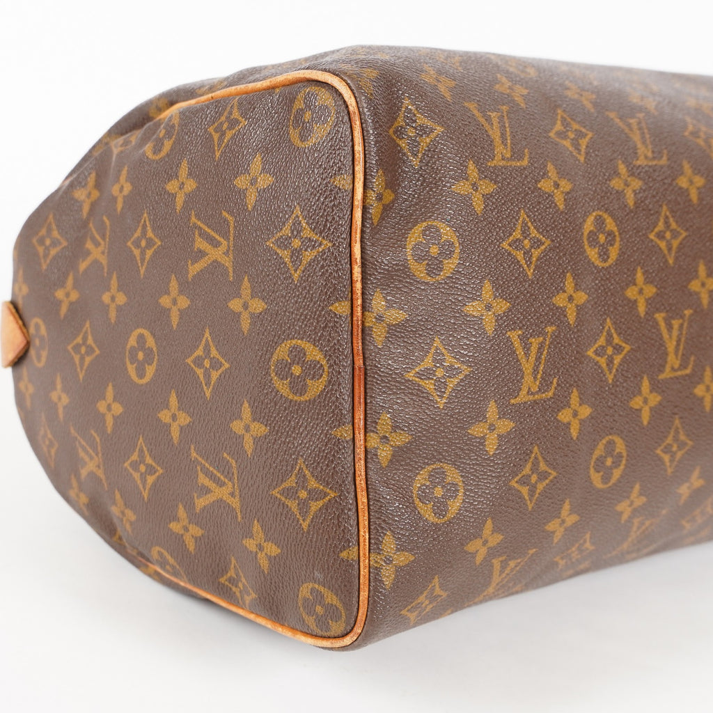 Authentic Louis Vuitton Monogram Speedy 35 M41524 Handbag used 05E204950029