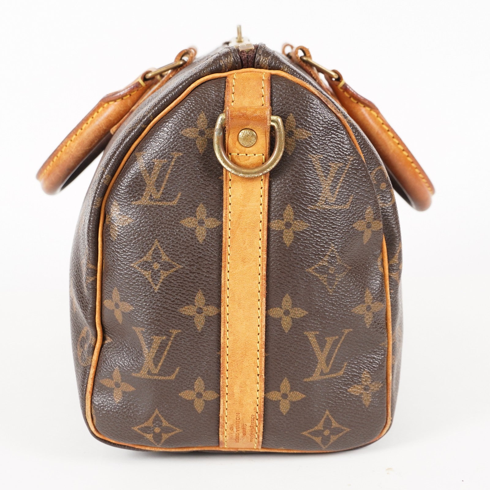 Authentic Louis Vuitton Monogram Speedy 25 M41113 Boston Bag 05E245940029