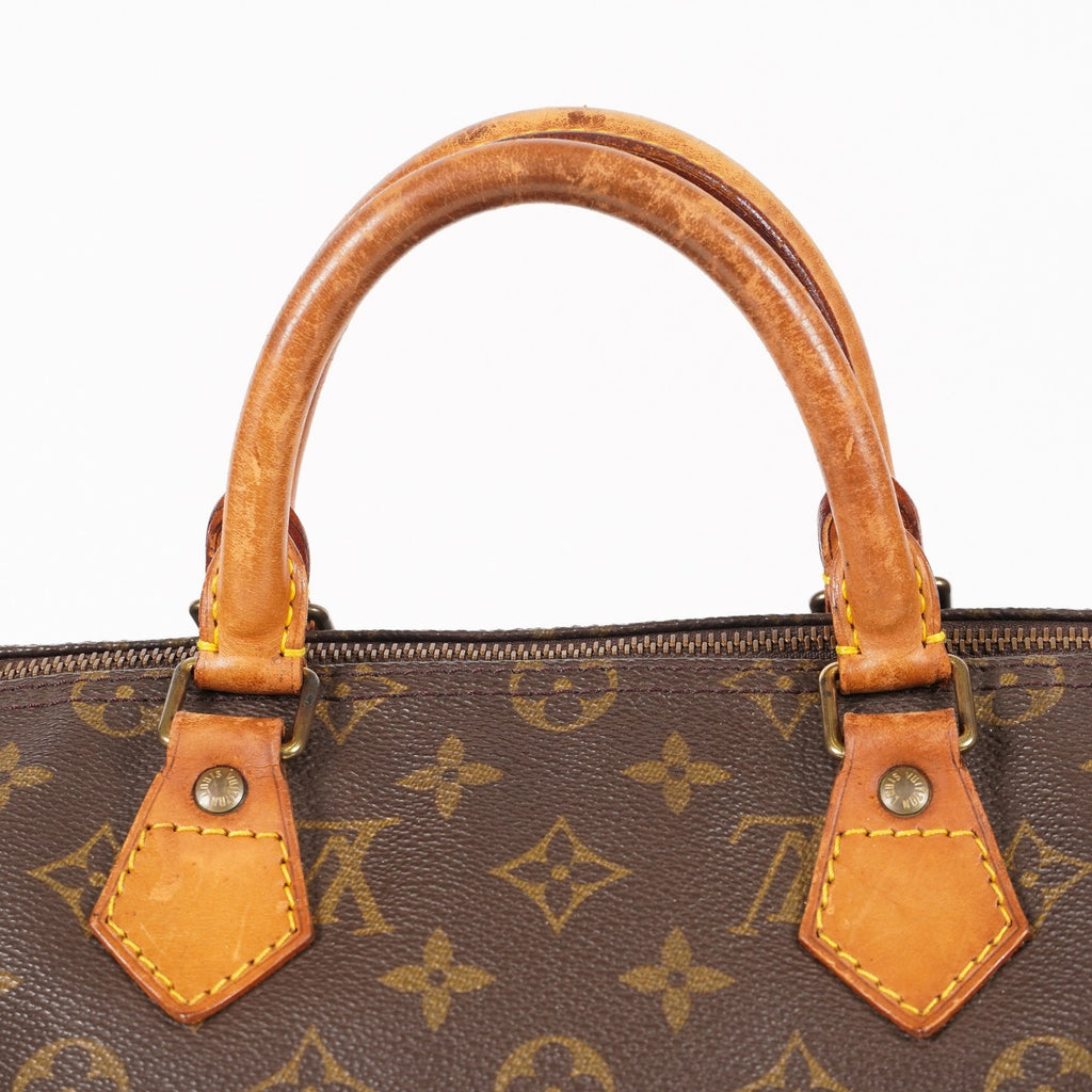 Authentic Louis Vuitton Monogram Speedy 35 M41524 Handbag used 06E386050002