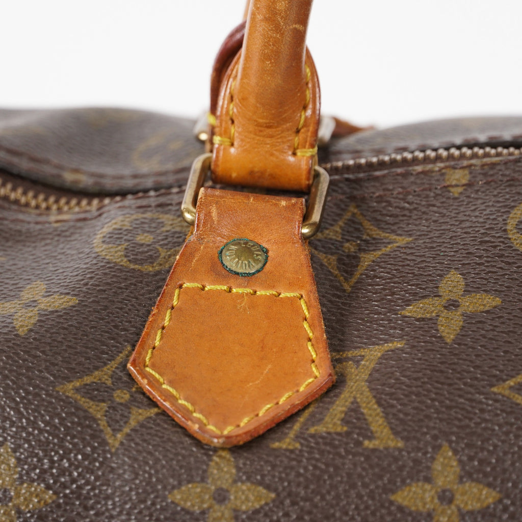 Authentic Louis Vuitton Monogram Speedy 30 M41526 Handbag vintage 01E155720027