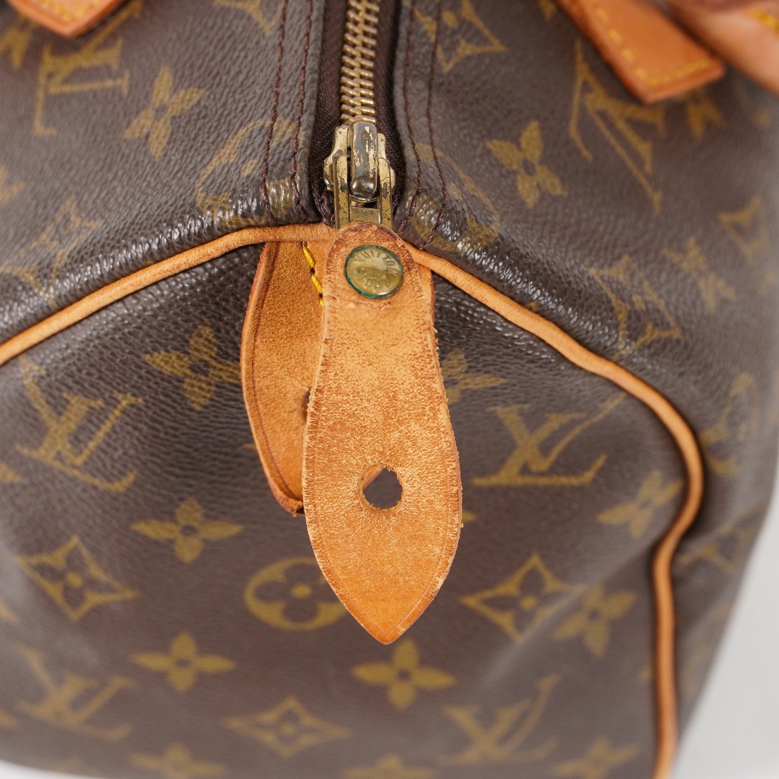 Authentic Louis Vuitton Monogram Speedy 25 Handbag  M41528 vintage 03E4910120011