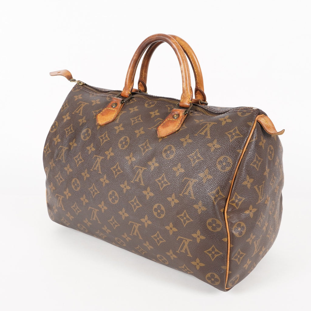 Authentic Louis Vuitton Monogram Speedy 35 M41524 Handbag used 05E075940029
