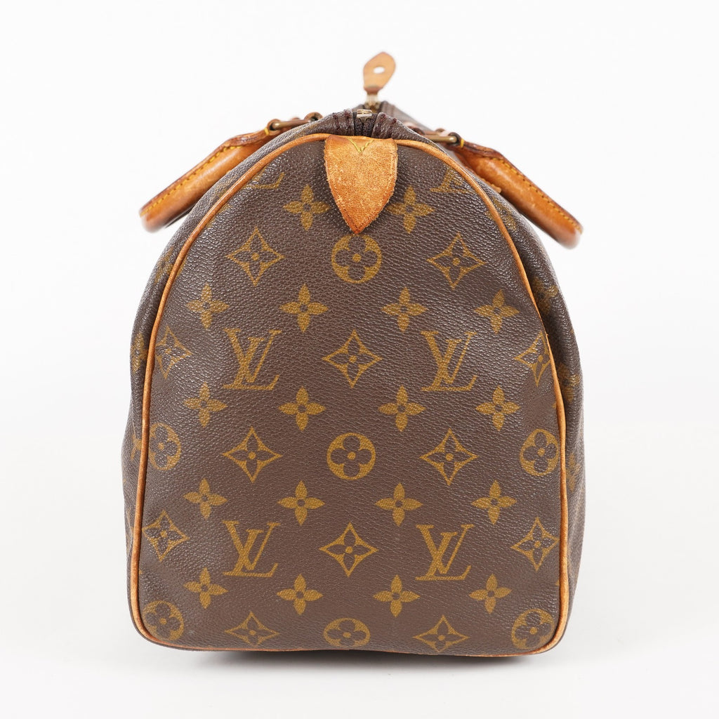 Authentic Louis Vuitton Monogram Speedy 35 M41524 Handbag used 05E204950029
