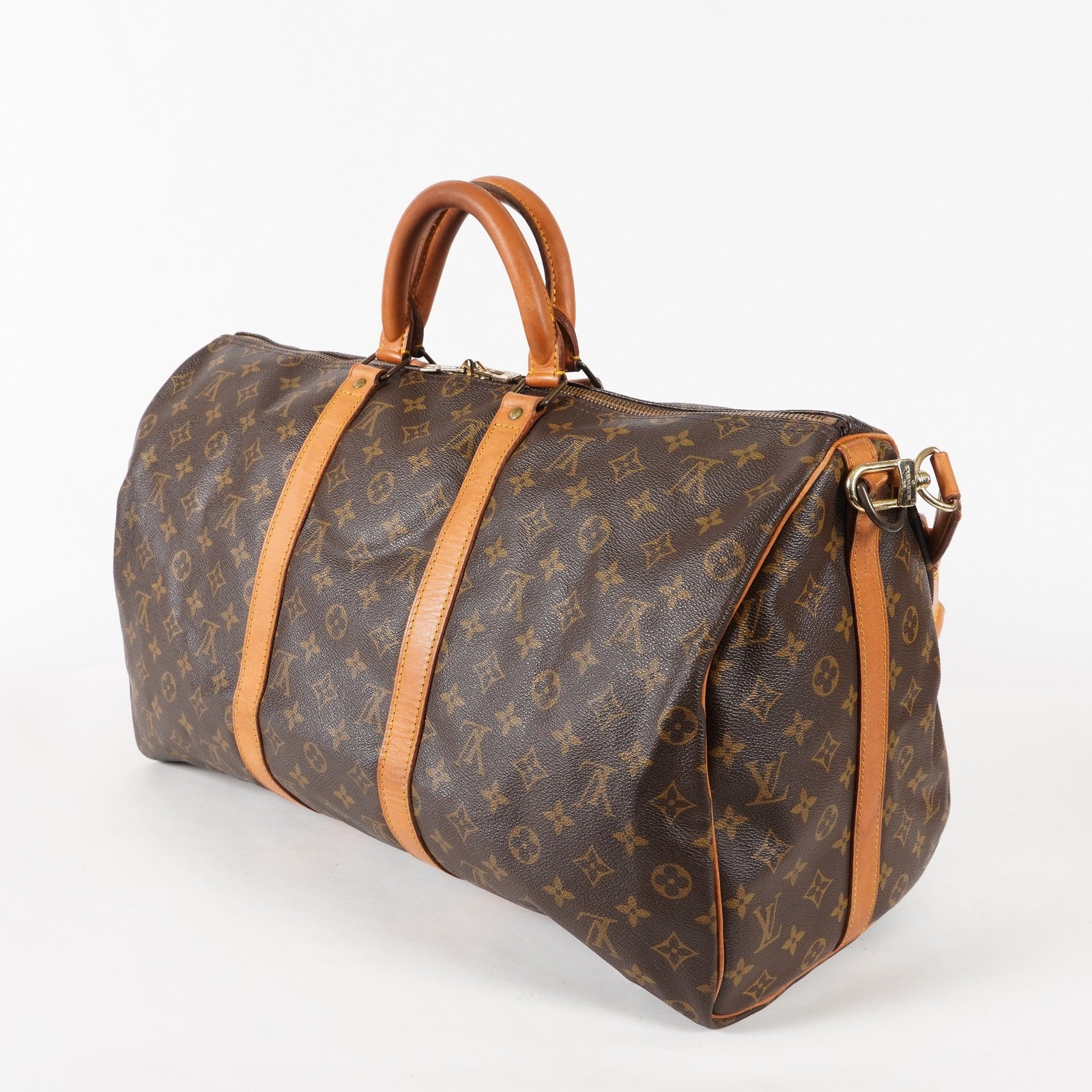LOUIS VUITTON Monogram Keepall Bandouliere 50 M41416 Travel Bag 03E539790011