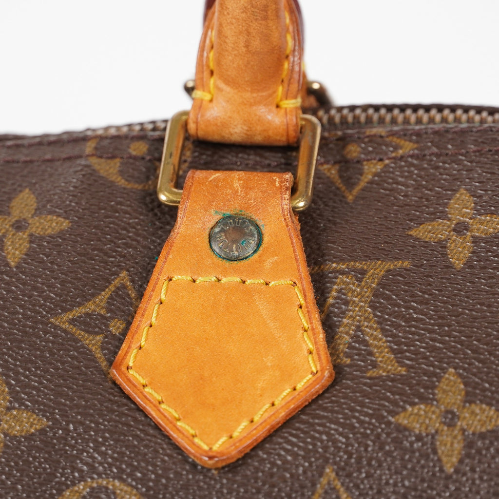 Authentic Louis Vuitton Monogram Speedy 35 M41524 Handbag 03A075948806