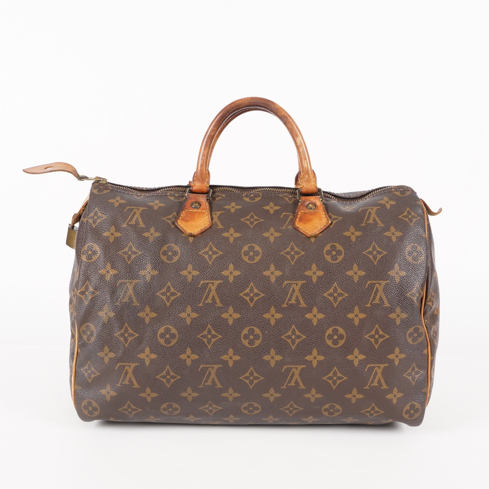 Authentic Louis Vuitton Monogram Speedy 35 M41524 Handbag used 05E075940029