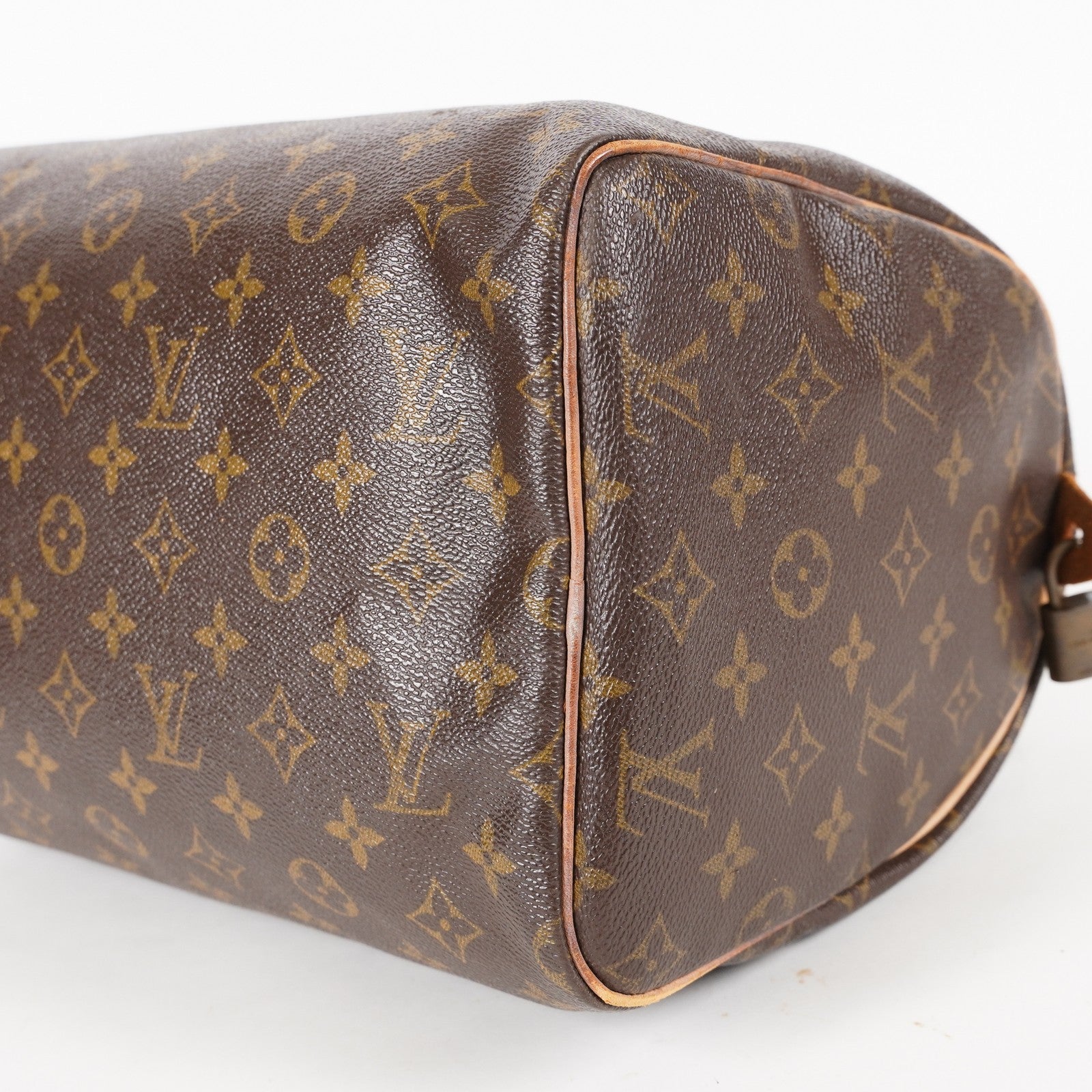 Authentic Louis Vuitton Monogram Speedy 30  Handbag M41526 vintage 05E284730029