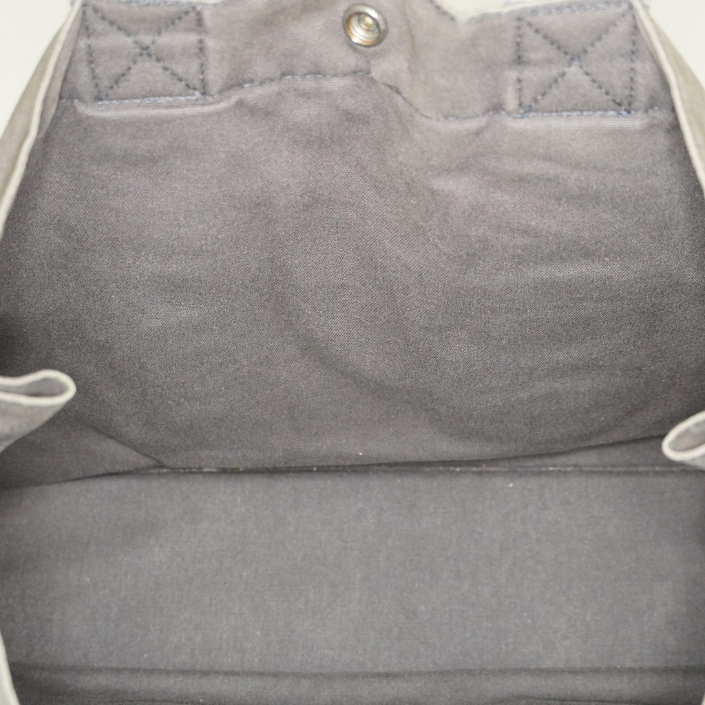 HERMES Fourre Tout Tote PM - Gray Cream Orange Canvas None Tote Bag 04A09825007