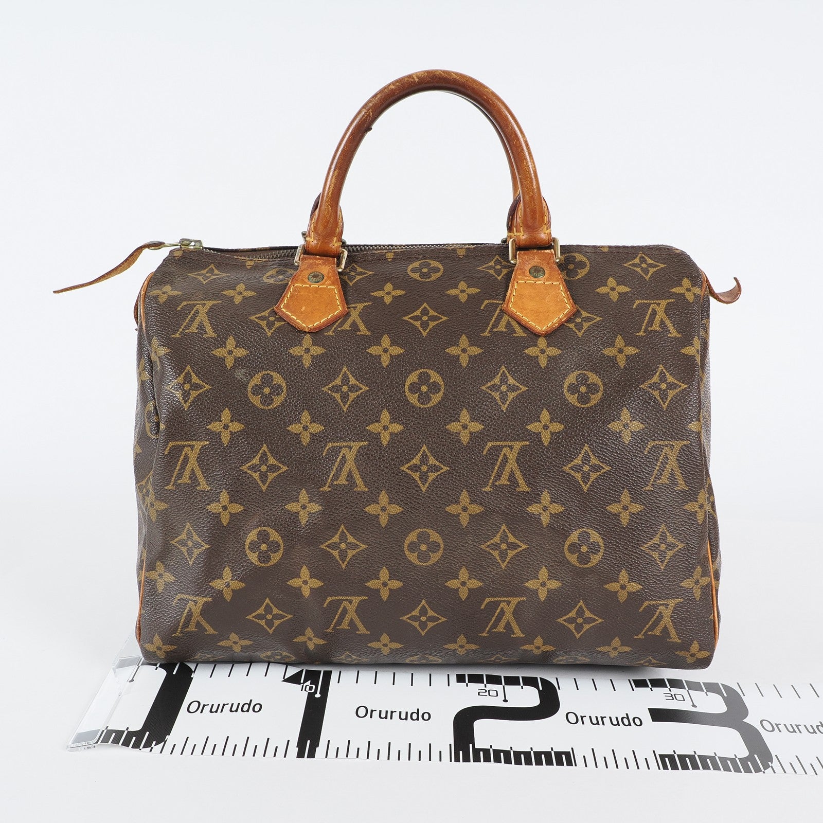 LOUIS VUITTON Speedy 30 Monogram Handbag Mini Boston M41526 04A324919207