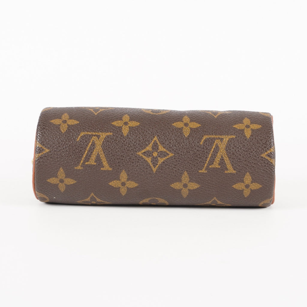 LOUIS VUITTON Monogram Papillon Pouch LV Auth vintage 05E542090016