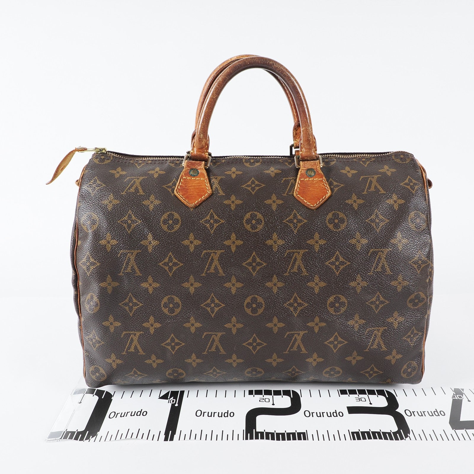 Authentic Louis Vuitton Monogram Speedy 35 M41524 Handbag vintage 03A275548427