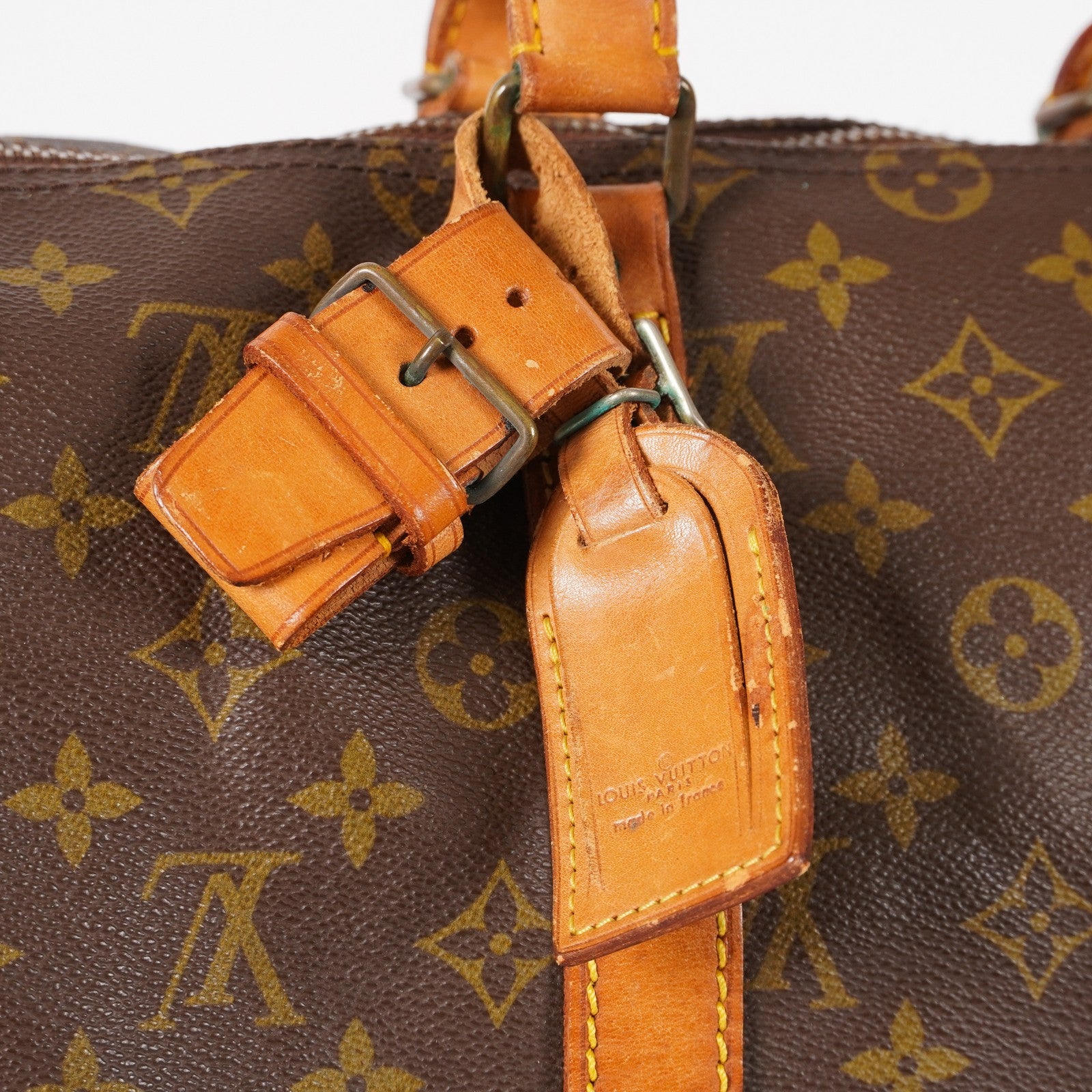 LOUIS VUITTON Keepall 45 M41428 Monogram Boston Bag Brown vintage 03E172750002