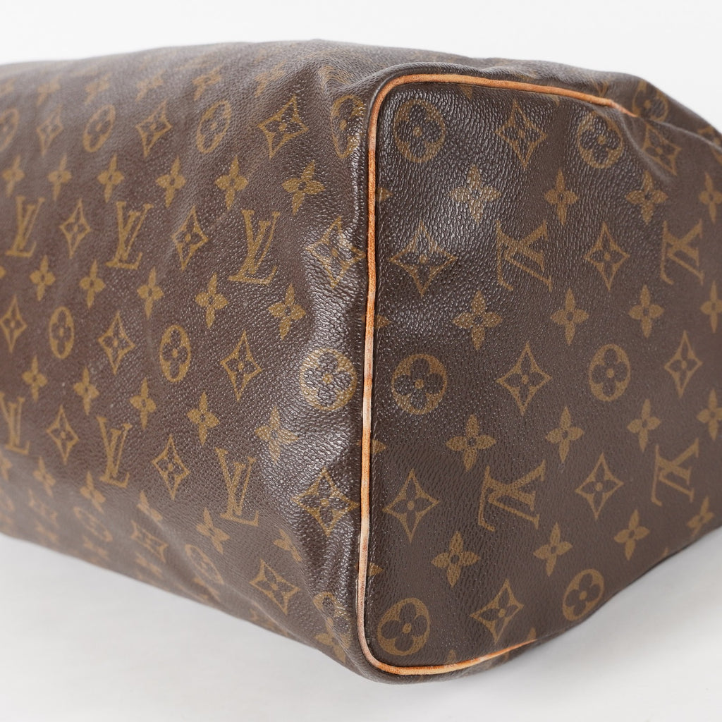 Authentic Louis Vuitton Monogram Speedy 40 Hand Boston Bag M41522 02E435834425