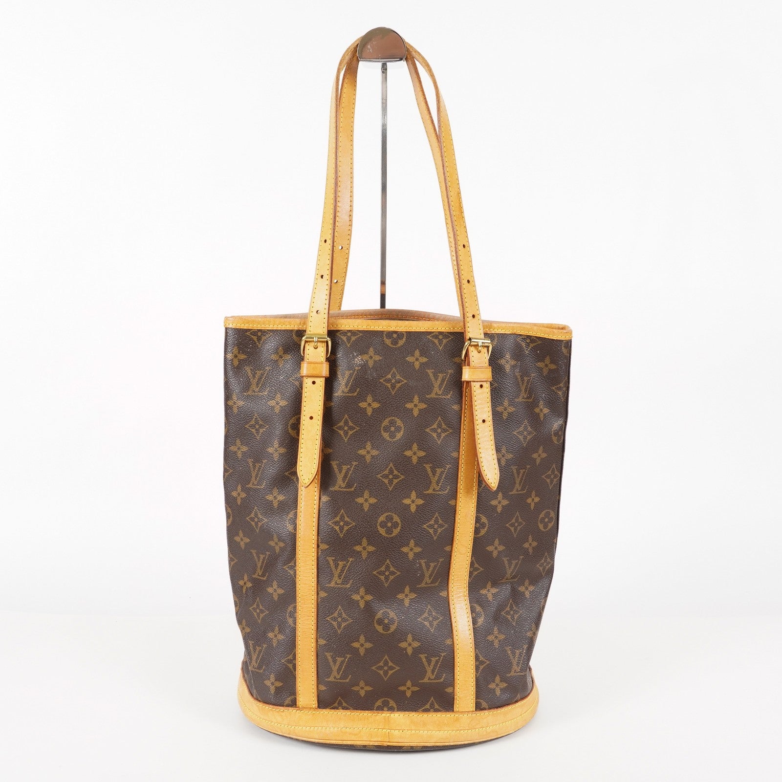 LOUIS VUITTON Monogram Bucket GM M42236 Shoulder Bag LV 05E152750029
