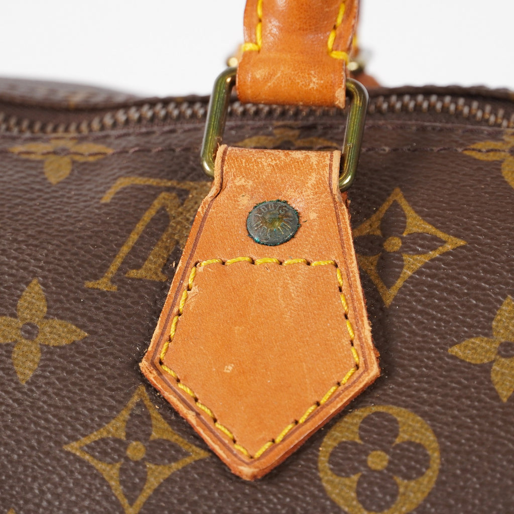 Authentic Louis Vuitton Monogram Speedy 40 Hand Boston Bag M41522 02E356160018