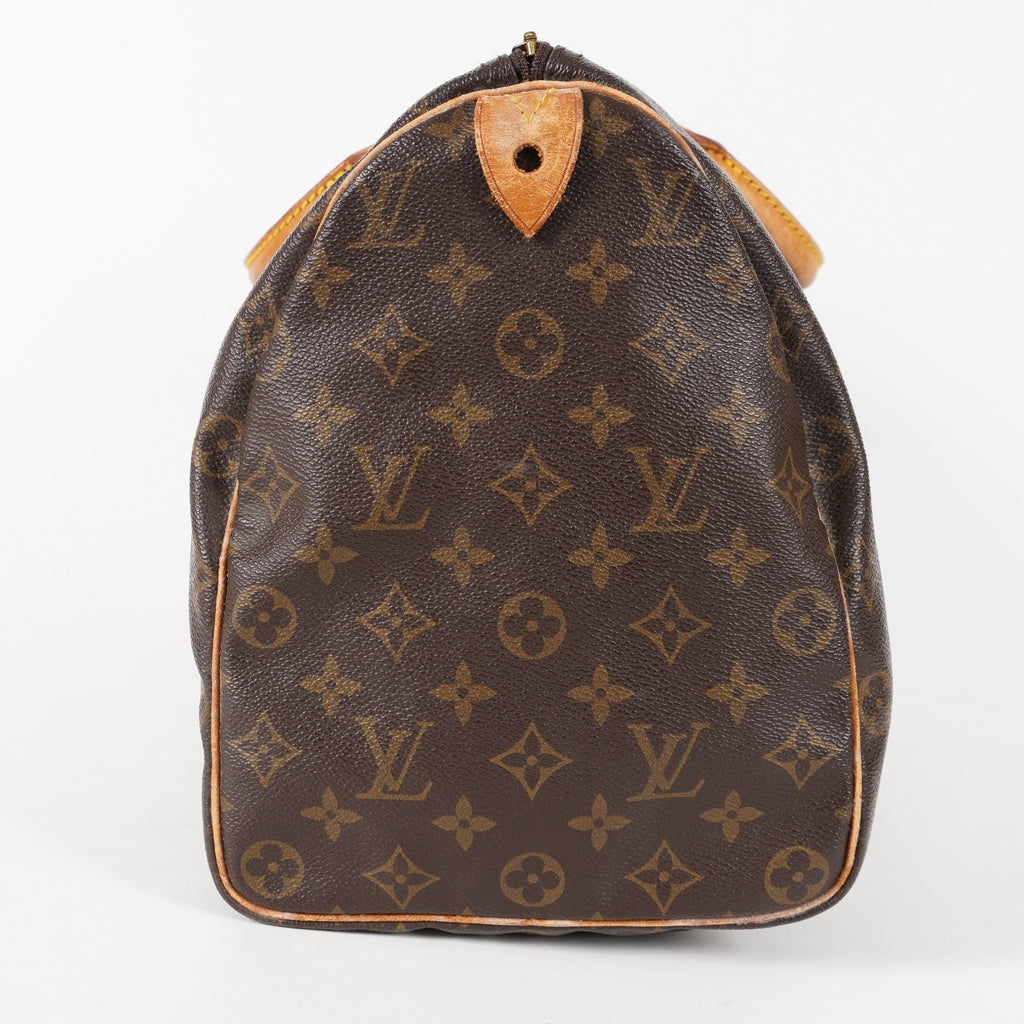 Authentic Louis Vuitton Monogram Speedy 40 Hand Boston Bag M41522 02E435834425