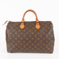 Authentic Louis Vuitton Monogram Speedy 35 M41524 Handbag used 06E386050002