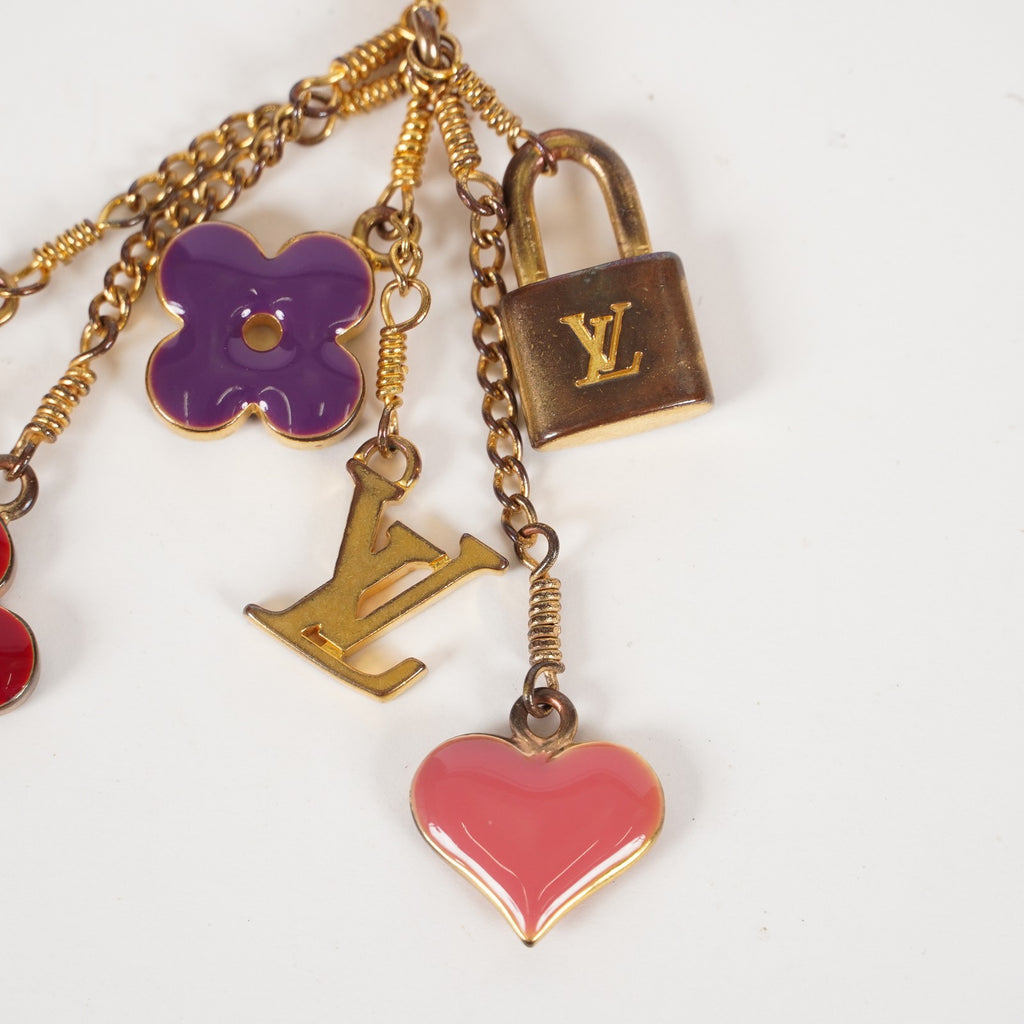 LOUIS VUITTON Pendant Sweet Monogram Necklace M65391 05E191760029
