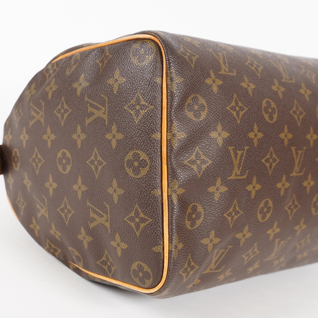 Authentic Louis Vuitton Monogram Speedy 35 M41524 vintage Handbag 05E256050016