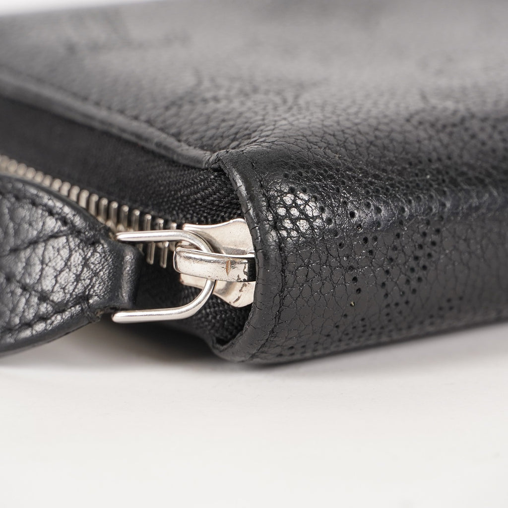Louis Vuitton Monogram Mahina Zippy Zip-Around Wallet Noir M61867 03T093500009
