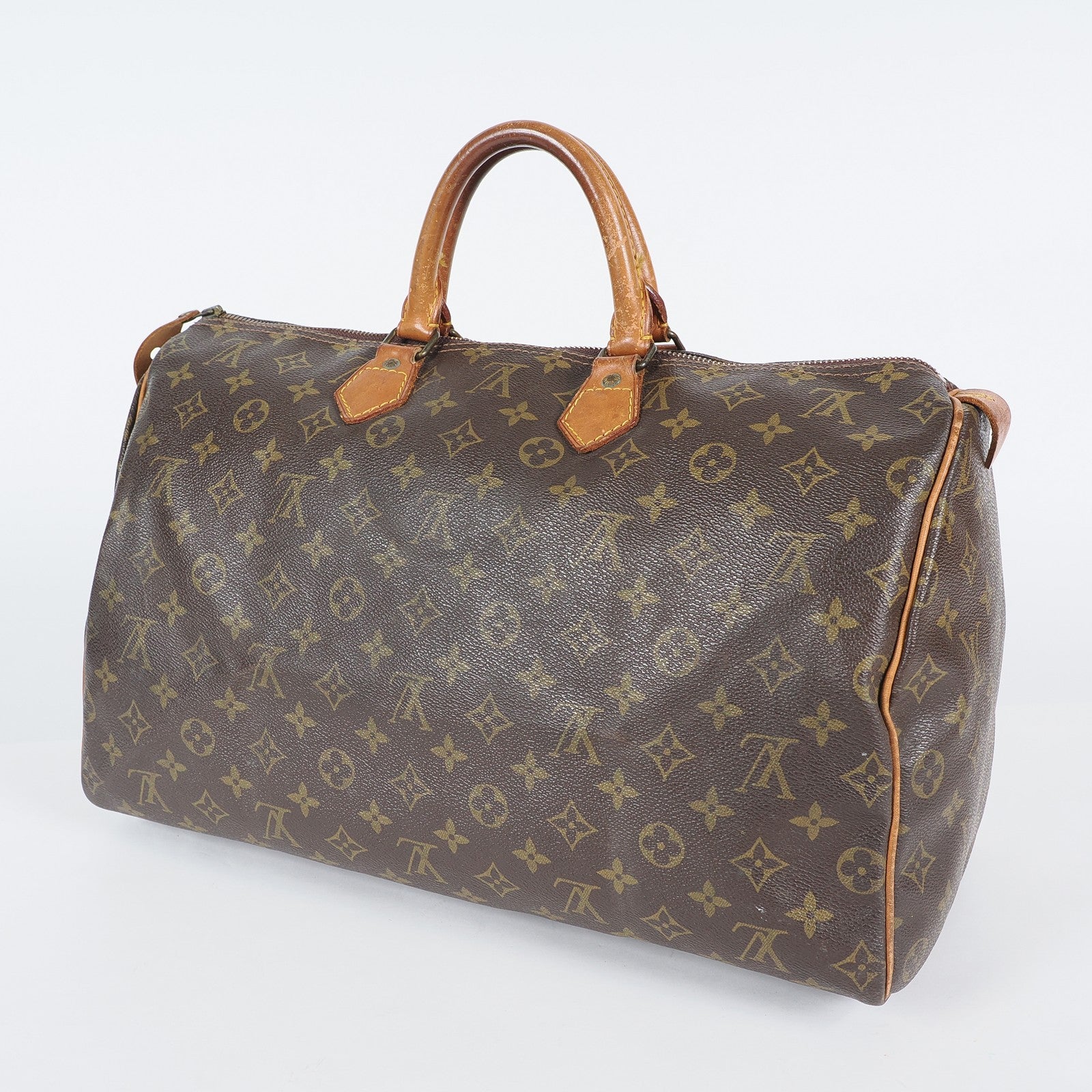 Authentic Louis Vuitton Monogram Speedy 40 Hand Boston Bag M41522 04A344576024